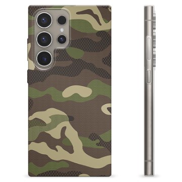 Coque Samsung Galaxy S24 Ultra en TPU - Camouflage