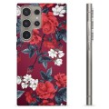 Coque Samsung Galaxy S24 Ultra en TPU - Fleurs Vintage