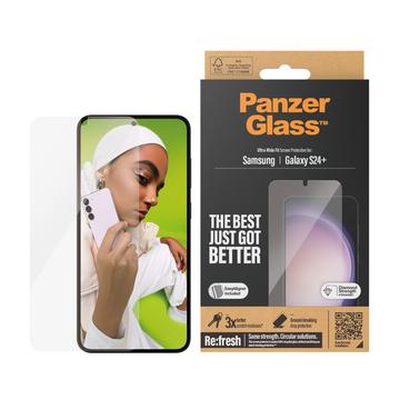 Protecteur d\'Écran Samsung Galaxy S24+ PanzerGlass Ultra-Wide Fit EasyAligner - Transparente