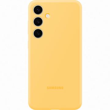 Coque Samsung Galaxy S24+ en Silicone EF-PS926TYEGWW - Jaune