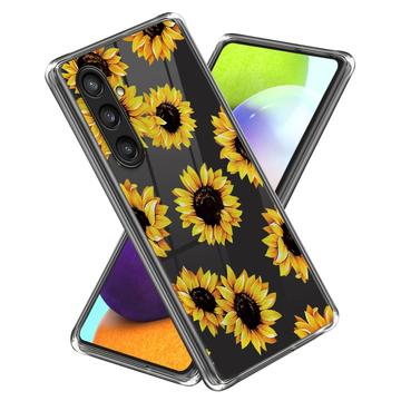 Coque Samsung Galaxy S24+ en TPU Stylish Ultra Fin - Tournesols