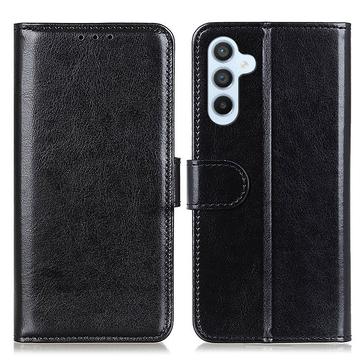 Étui Portefeuille Samsung Galaxy S24+ avec Fermeture Magnétique - Noir