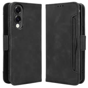 Étui portefeuille Samsung Galaxy S25 Edge Porte-Cartes - Noir