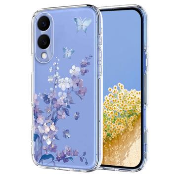 Coque Samsung Galaxy S25 Edge en TPU à motif floral