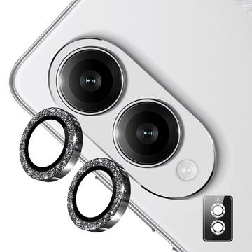 Protecteur Objectif Samsung Galaxy S25 Edge en Verre Trempé Hat Prince Glitter - Noir