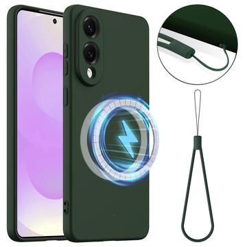 Coque Samsung Galaxy S25 Edge en Silicone Liquide - Compatible MagSafe