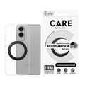 Coque Samsung Galaxy S25 Edge PanzerGlass Care Kickstand - Compatible MagSafe - Claire / Noire