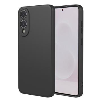 Coque Samsung Galaxy S25 Edge en silicone antichoc - Noire