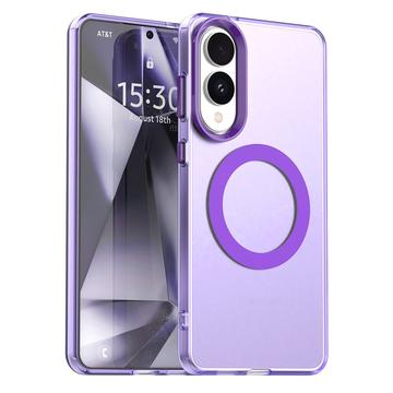 Coque MagSafe Samsung Galaxy S25 Edge UltraGuard Matte - Violet foncé