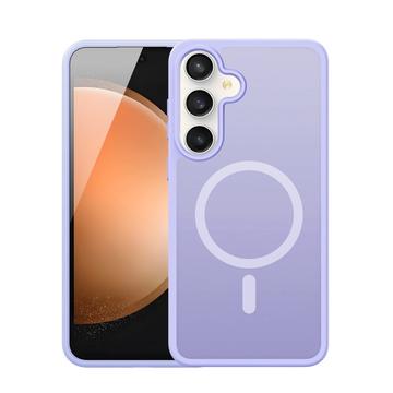 Coque Hybride Samsung Galaxy S25 FE Dux Ducis Yind - Compatible MagSafe - Violet Clair