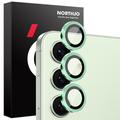 Kit de protection de l'objectif de l'appareil photo Samsung Galaxy S25 Northjo - Vert