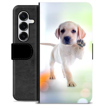 Étui Portefeuille Premium Samsung Galaxy S25+ - Chien