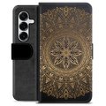 Étui Portefeuille Premium Samsung Galaxy S25+ - Mandala