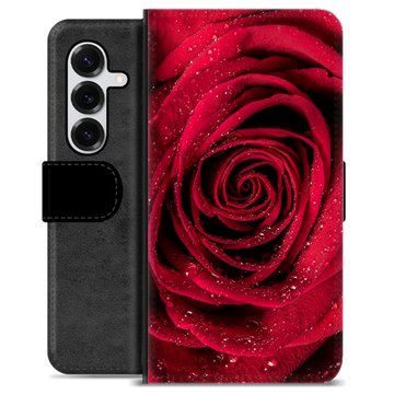 Étui Portefeuille Premium Samsung Galaxy S25+ - Rose
