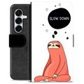 Étui Portefeuille Premium Samsung Galaxy S25+ - Slow Down