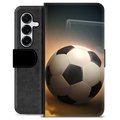 Étui Portefeuille Premium Samsung Galaxy S25+ - Football