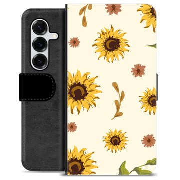 Étui Portefeuille Premium Samsung Galaxy S25+ - Tournesol