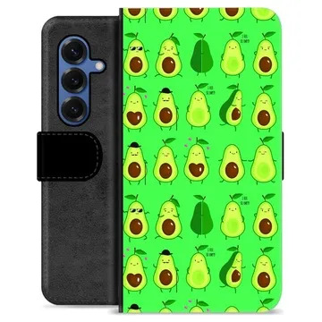 Étui Portefeuille Premium Samsung Galaxy S25 - Avocado Pattern