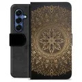 Étui Portefeuille Premium Samsung Galaxy S25 - Mandala