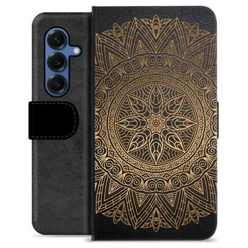 Étui Portefeuille Premium Samsung Galaxy S25 - Mandala