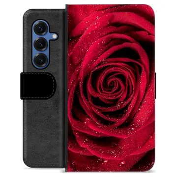 Étui Portefeuille Premium Samsung Galaxy S25 - Rose