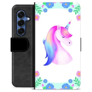 Étui Portefeuille Premium Samsung Galaxy S25 - Licorne