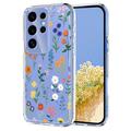 Coque Samsung Galaxy S25 Ultra en TPU à motif floral