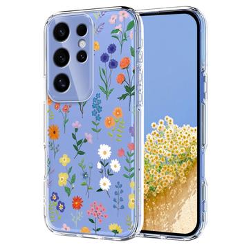Coque Samsung Galaxy S25 Ultra en TPU à motif floral