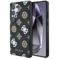 Coque MagSafe Samsung Galaxy S25 Ultra Guess 4G Printed Colored Peony Pattern - Noire
