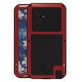 Coque Hybride Samsung Galaxy S25 Ultra Love Mei Powerful - Rouge