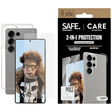 Samsung Galaxy S25 Ultra PanzerGlass Care Fashion 2-in-1 Bundle - Clair