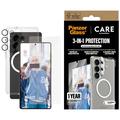 Samsung Galaxy S25 Ultra PanzerGlass Care Flagship Ensemble 3-en-1 - Clair