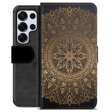 Étui Portefeuille Premium Samsung Galaxy S25 Ultra - Mandala