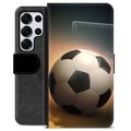 Étui Portefeuille Premium Samsung Galaxy S25 Ultra - Football