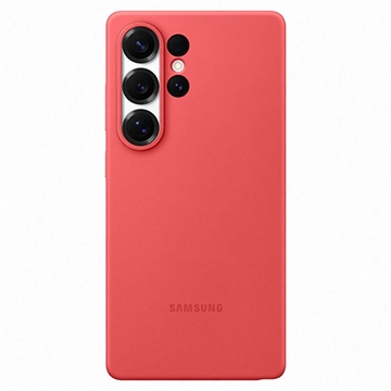 Coque Samsung Galaxy S25 Ultra en Silicone EF-PS938CREGWW - Rouge