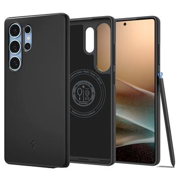 Coque MagSafe Samsung Galaxy S25 Ultra Spigen Thin Fit Mag - Noire