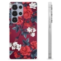 Coque Samsung Galaxy S25 Ultra en TPU - Fleurs Vintage