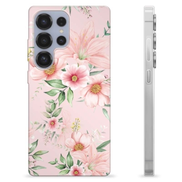 Coque Samsung Galaxy S25 Ultra en TPU - Fleurs à L\'aquarelle