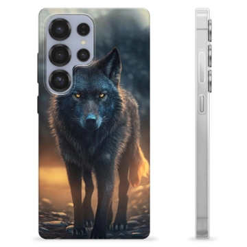 Coque Samsung Galaxy S25 Ultra en TPU - Loup