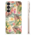 Coque Samsung Galaxy S25+ en TPU - Fleurs Roses