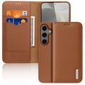 Etui Portefeuille Samsung Galaxy S25+ en Cuir Dux Ducis Hivo