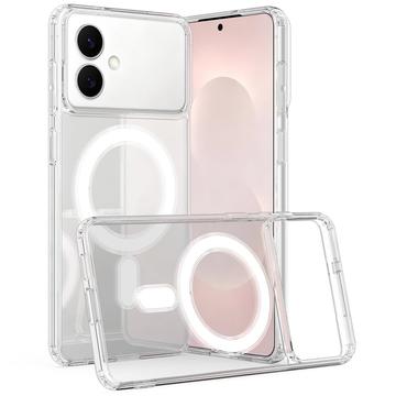 Coque Hybride Samsung Galaxy S26 Edge - Compatible MagSafe - Transparente