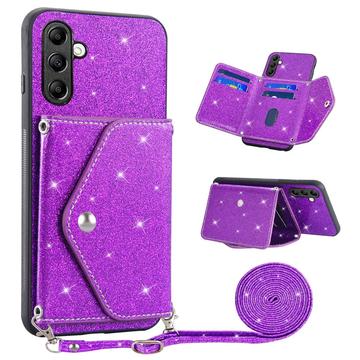 Coque avec Porte-Cartes Samsung Galaxy S26 Stardust - Violete