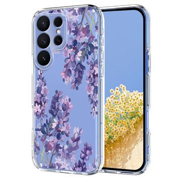 Coque Samsung Galaxy S26 Ultra en TPU à motif floral