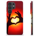 Coque Samsung Galaxy S26 Ultra en TPU - Silhouette de Coeur