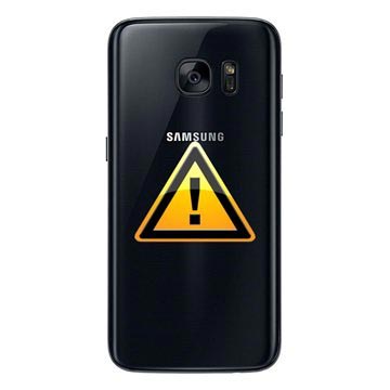 Réparation Cache Batterie pour Samsung Galaxy S7 - Noir