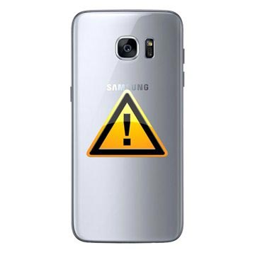 Réparation Cache Batterie pour Samsung Galaxy S7 - Argenté