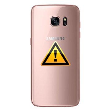 Réparation Cache Batterie pour Samsung Galaxy S7 Edge - Rose