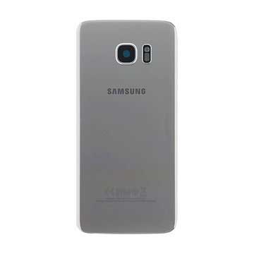 Cache Batterie pour Samsung Galaxy S7 Edge - Argenté