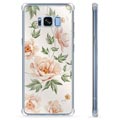 Coque Hybride Samsung Galaxy S8 - Motif Floral